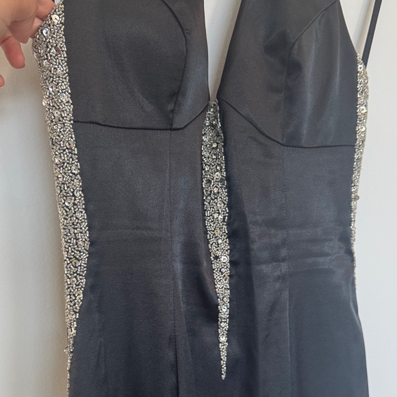 Cache Black Backless Halter Dress - Picture 1 of 5